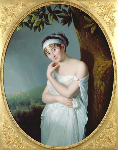 Ritratto di Madame Recamier (1777-1849), c.1798-9 da Eulalie Morin